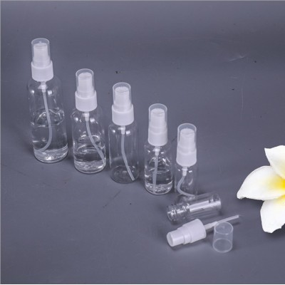 Disinfectant Spray Plastic Bottle Liquid Cosmetic Plastic Medical Alcohol Disinfectant Mist Clear Spray bottle