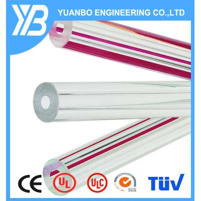 Duran Redline glass tube/ Duran redline borosilicate high pressure glass tube