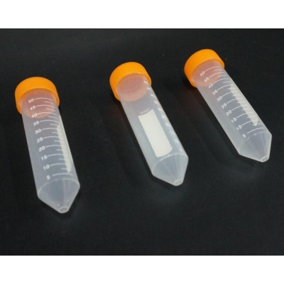 Factory direct disposable plastic 50ml screw mouth bottom centrifuge tube