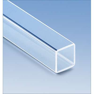 customized square shape glass tube, special shape glass tube, rectangular tubing